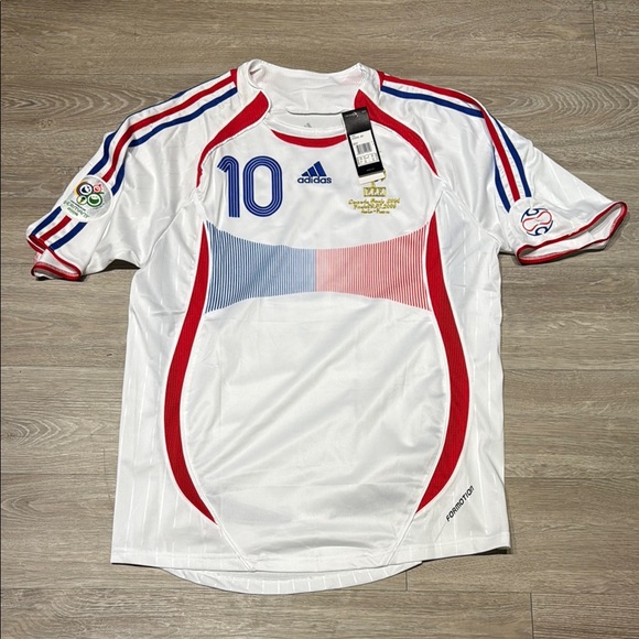 Vintage Zidane France 2006 World Cup Soccer Jersey - Picture 1 of 9